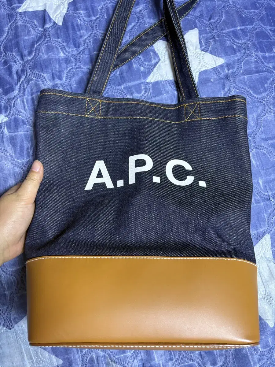 apc 아페쎄 가죽 에코백